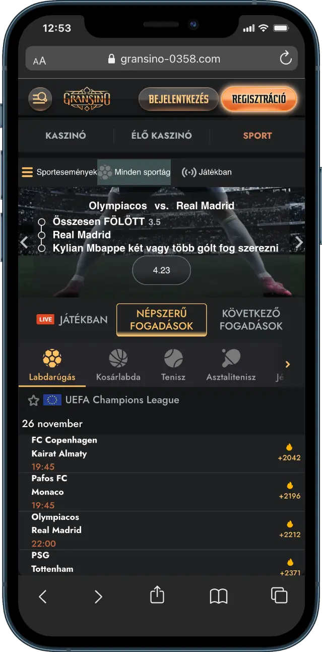 Gransino Sportfogadás