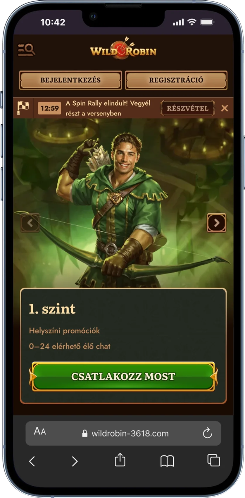 WildRobin Casino VIP