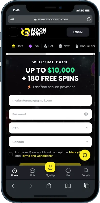MoonWin's official website Moonwin's official website