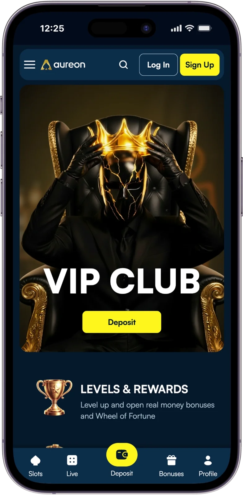 VIP-programma bij AureonPlay Casino