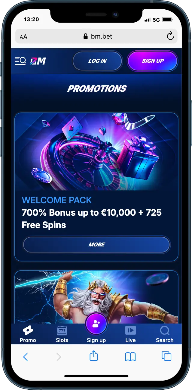 BM.Bet Casino Bonussen BM.Bet Casino