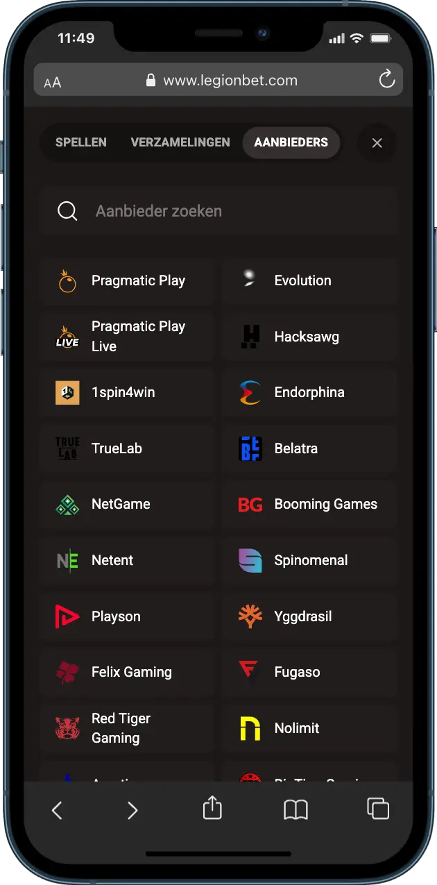 LegionBet Casino VIP-programma