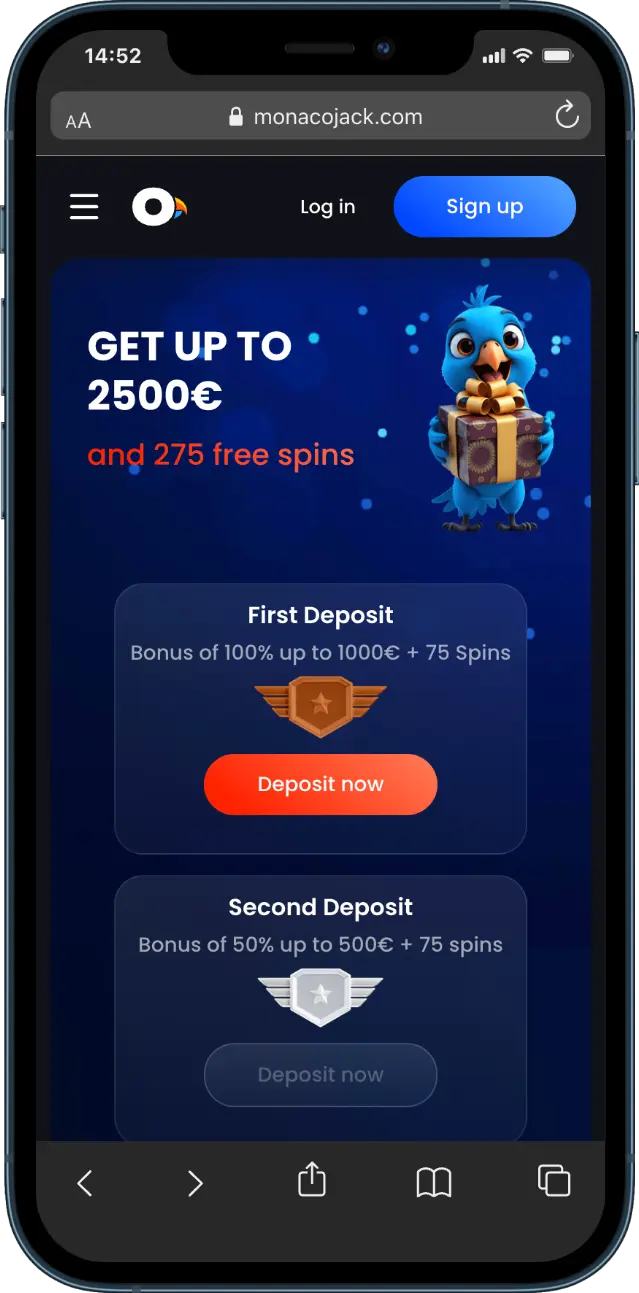 Monaco Jack Casino Bonusprogramma