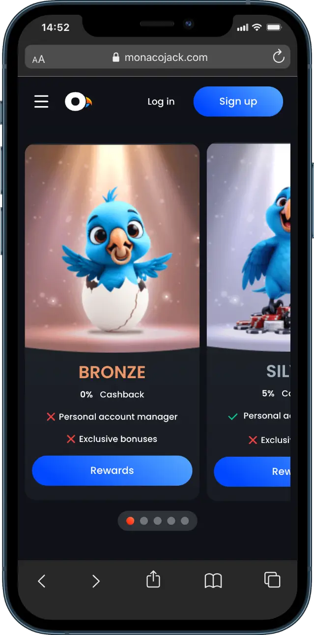 Monaco Jack Casino VIP