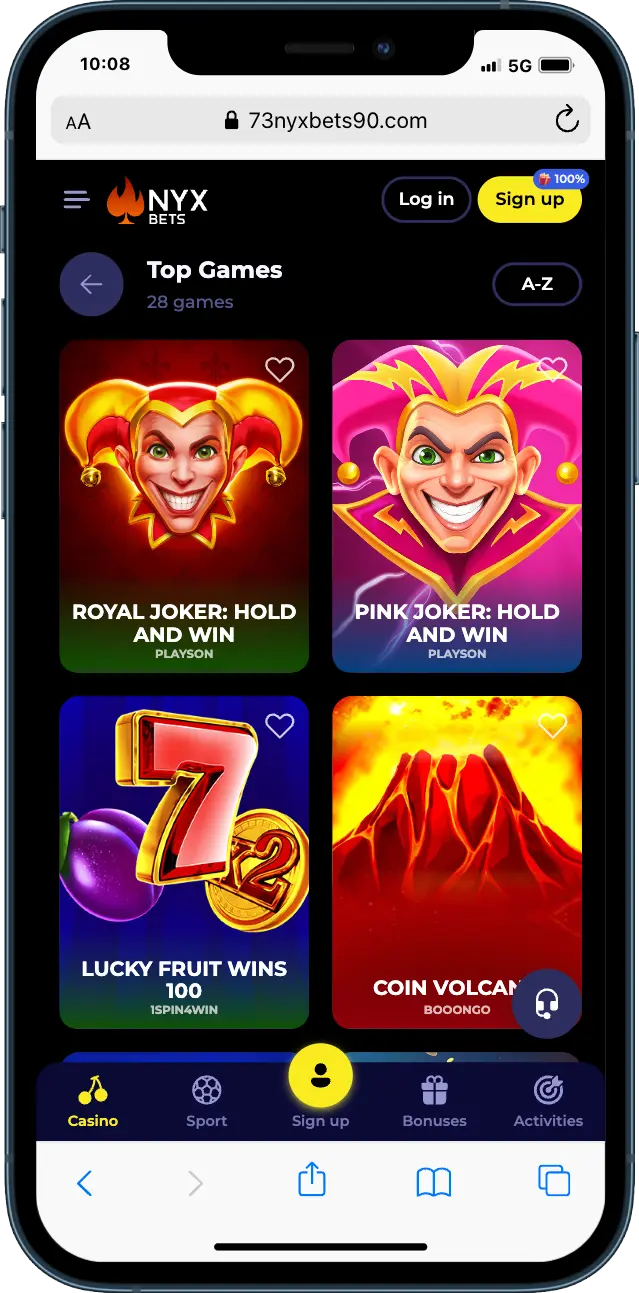 NyxBets Casino Slots NyxBets Casino