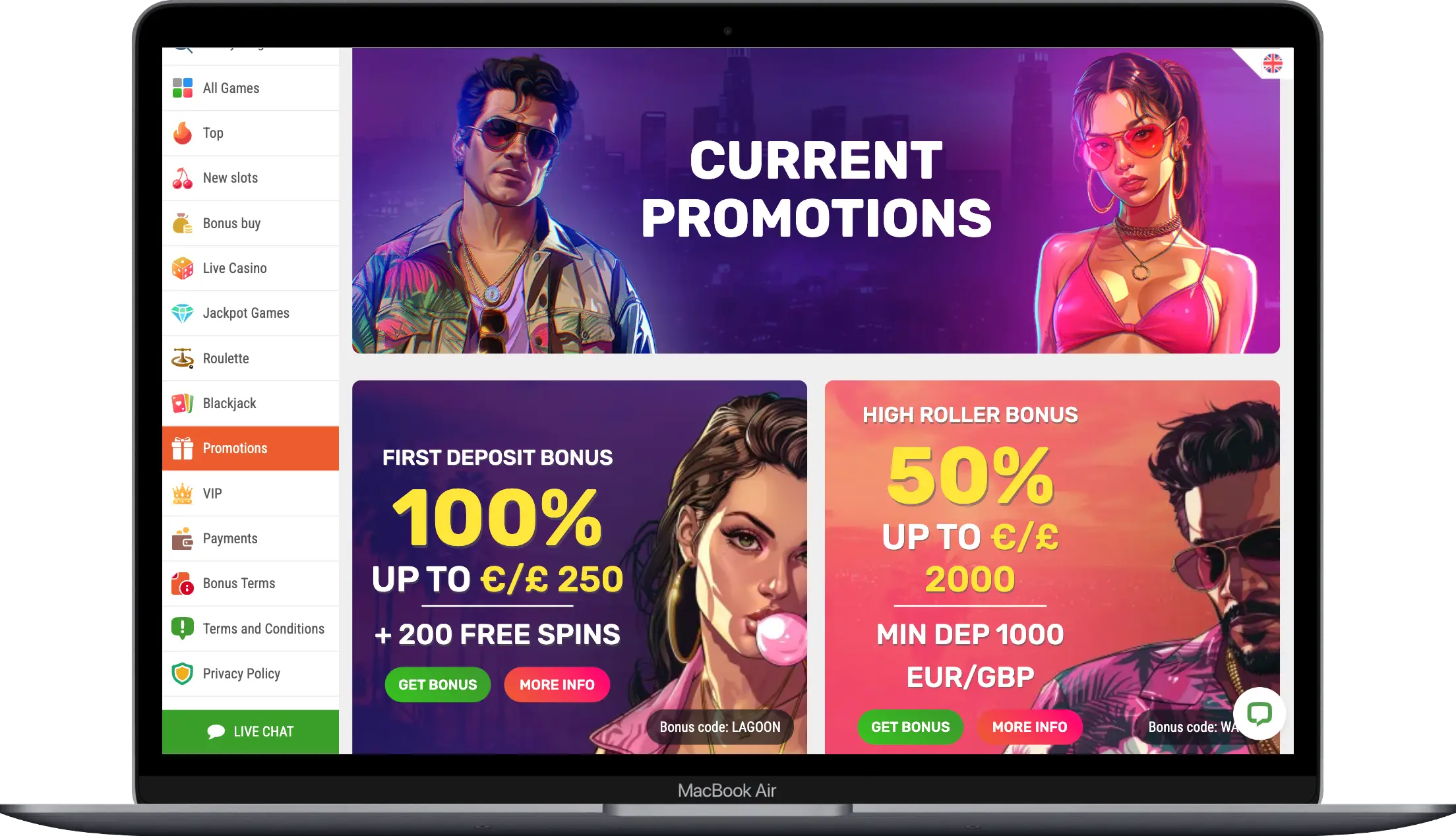 SupraPlay Bonussen SupraPlay Bonussen