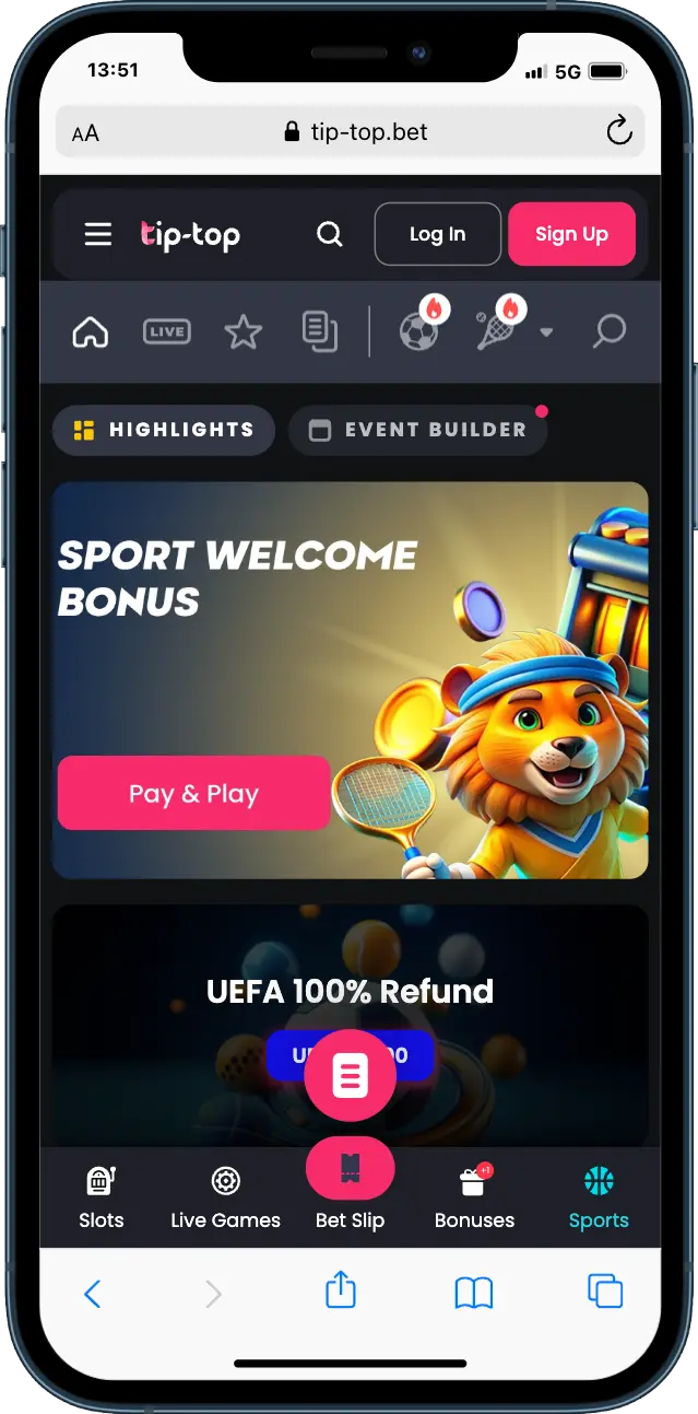 Tip Top Sports Tip Top Casino