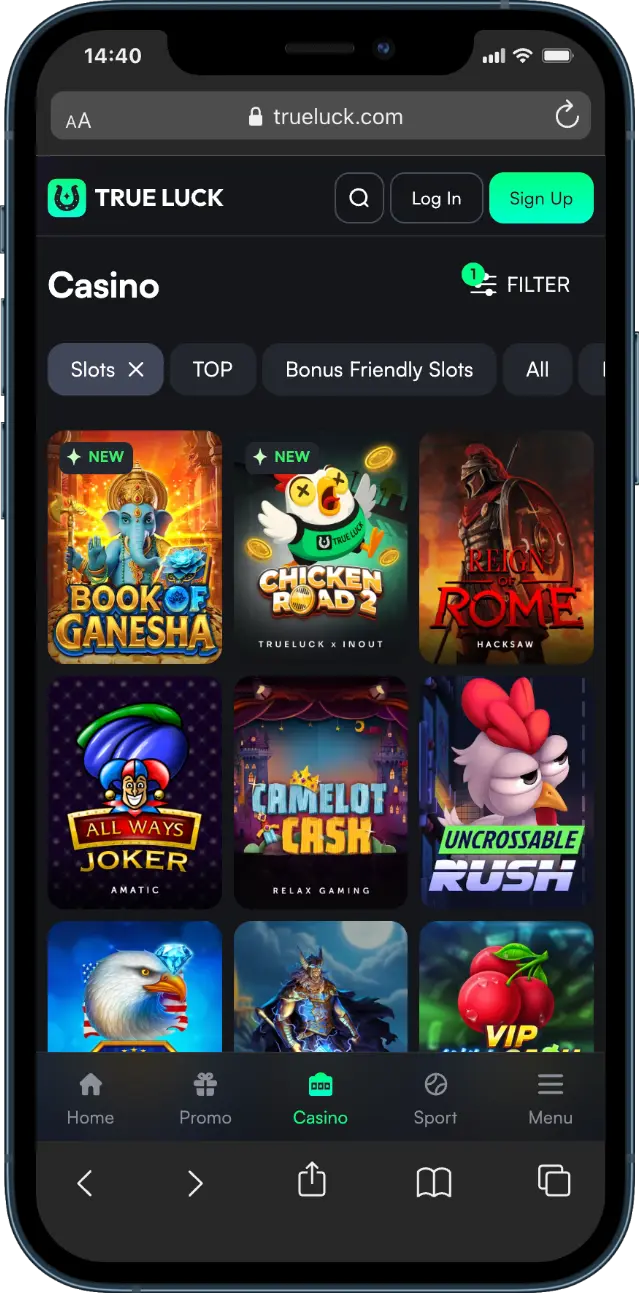 TrueLuck Casino Slots