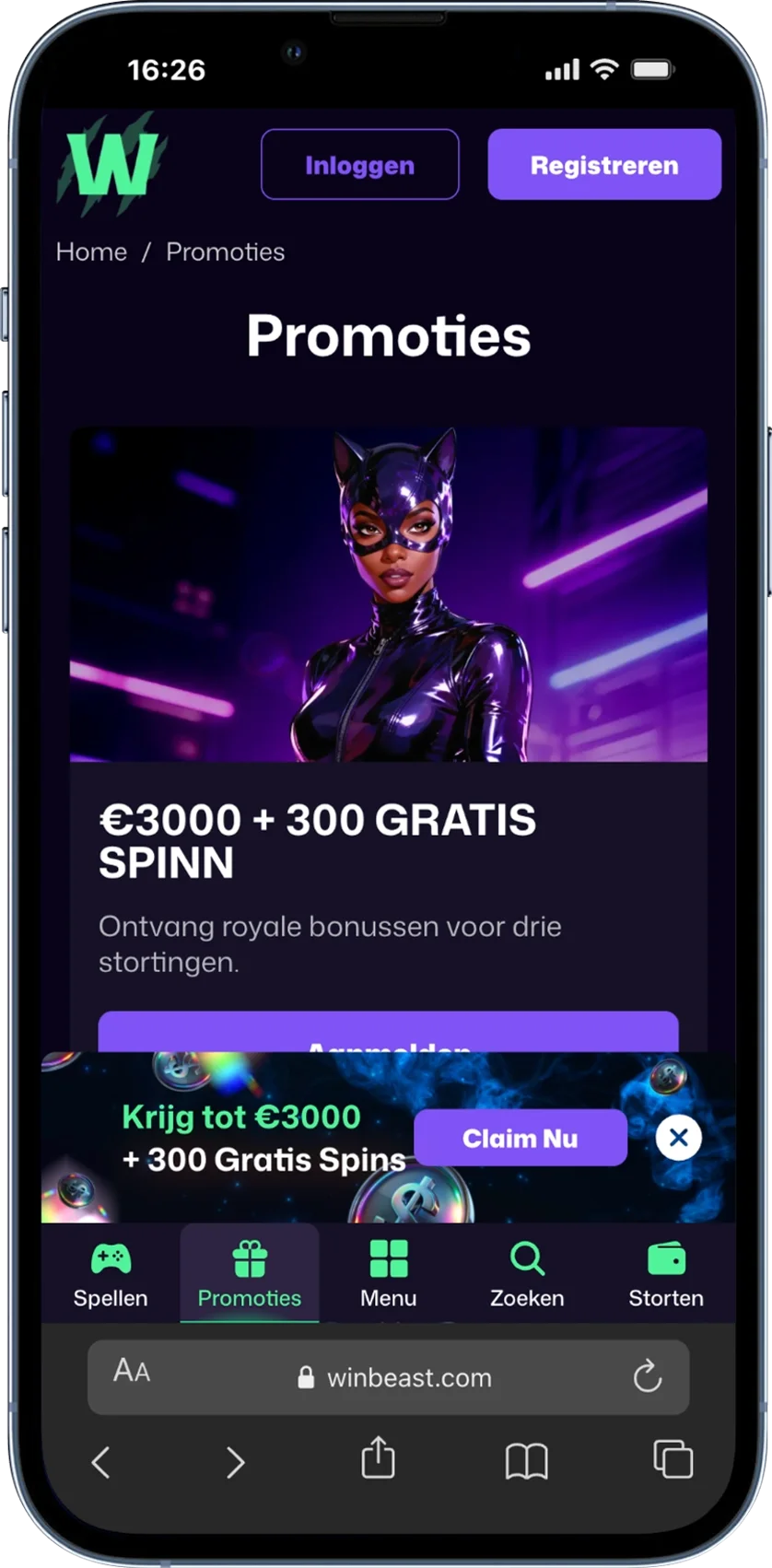 WinBeast Casino Bonusprogramma