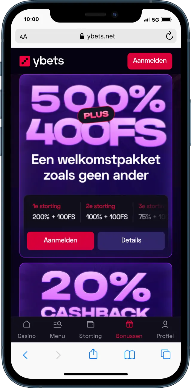 Bonussen YBets Casino
