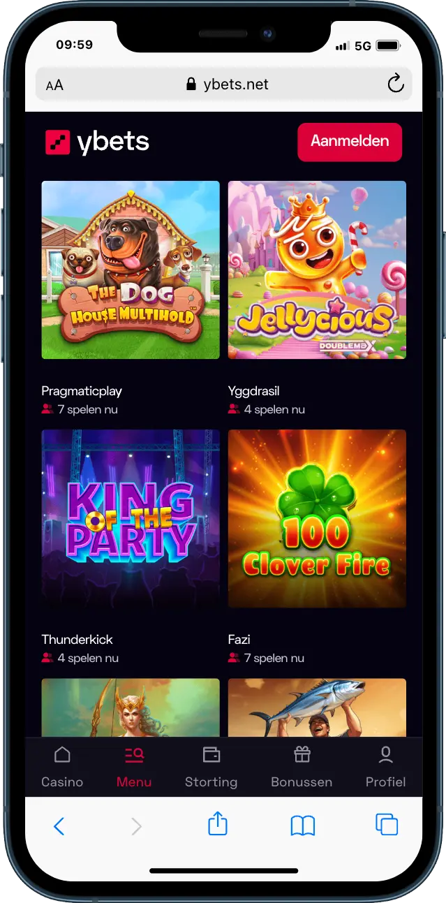 YBets Casino Slots
