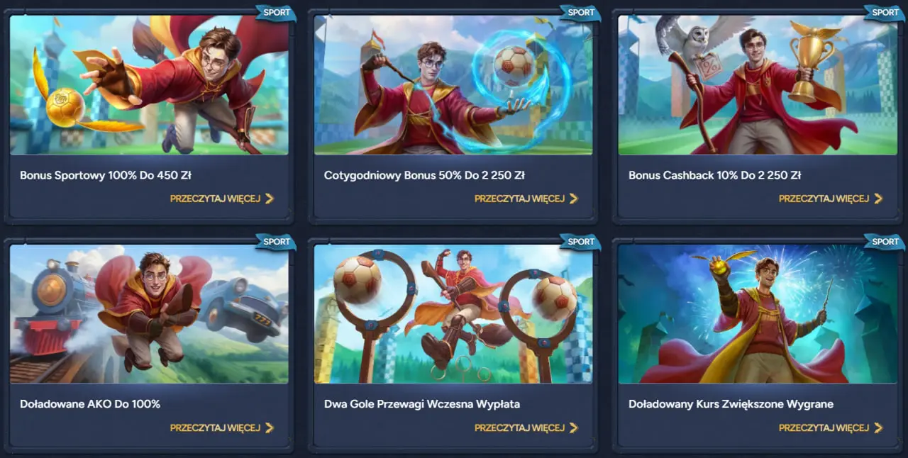 Bonusy sportowe w Betwarts