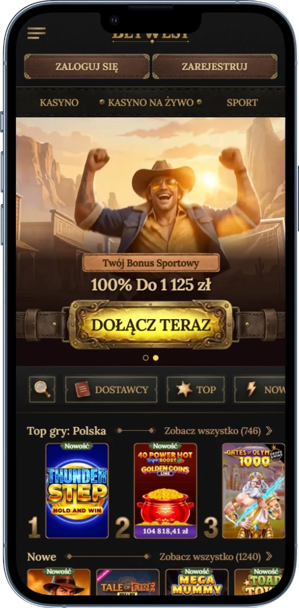 Strona główna BetWest Casino