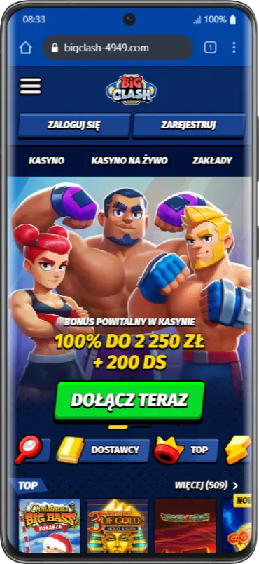 Wersja mobilna BigClash