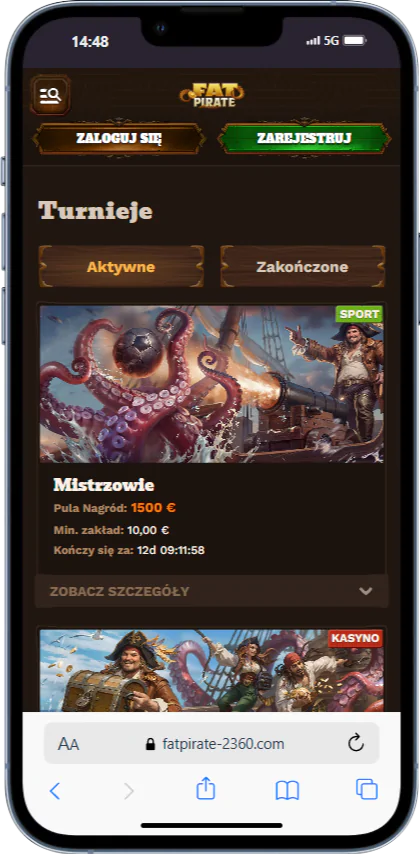 Oficjalna strona Oficjalna strona internetowa Fatpirate