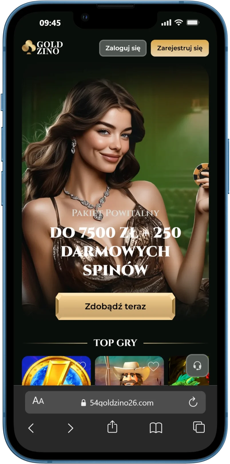 Oficjalna strona Goldzino