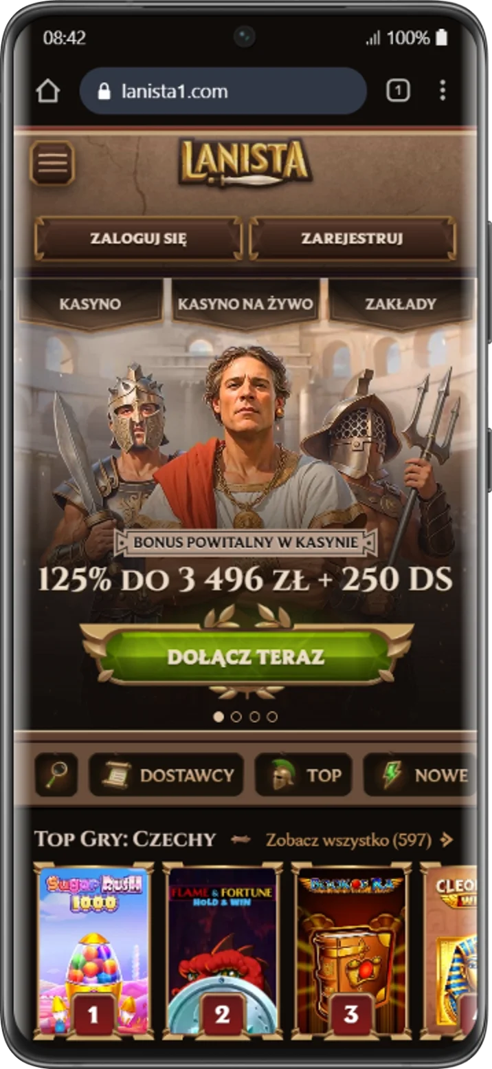 lanista Wersja mobilna