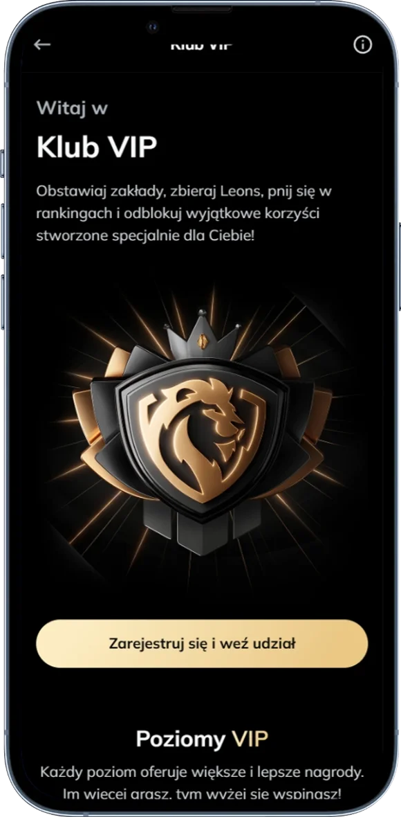 Program VIP Club dla graczy Leon Casino