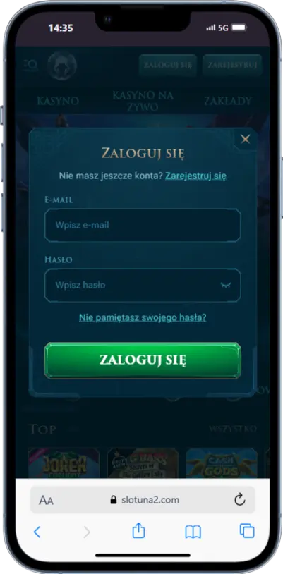 Zaloguj się Slotuna Casino Zaloguj się do kasyna Slotuna