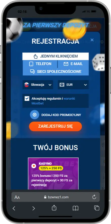 Rejestracja w Mostbet Rejestracja w Mostbet