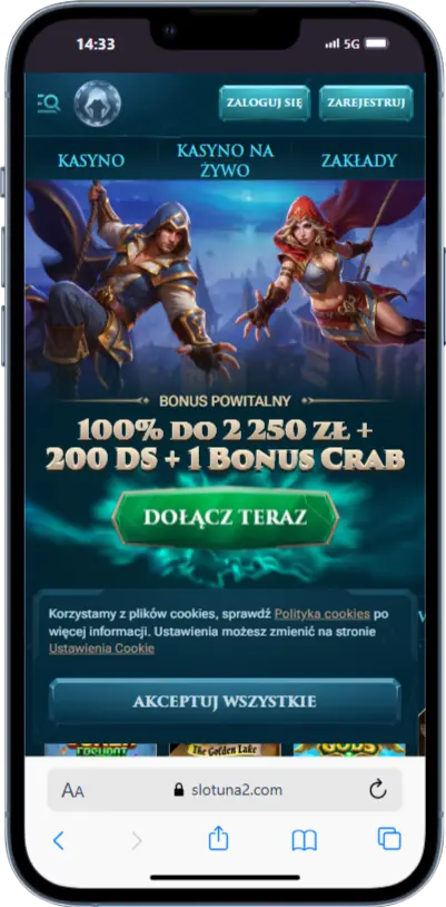 Slotuna Casino Oficjalna strona Slotuna