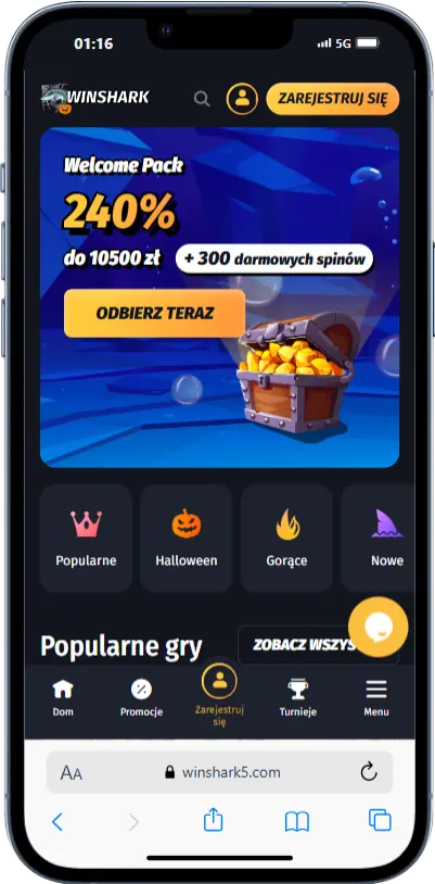 Winshark Casino Oficjalna strona Winshark Casino