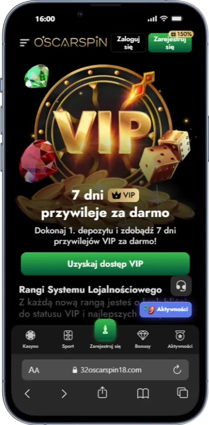 Program lojalnościowy Oscarspin