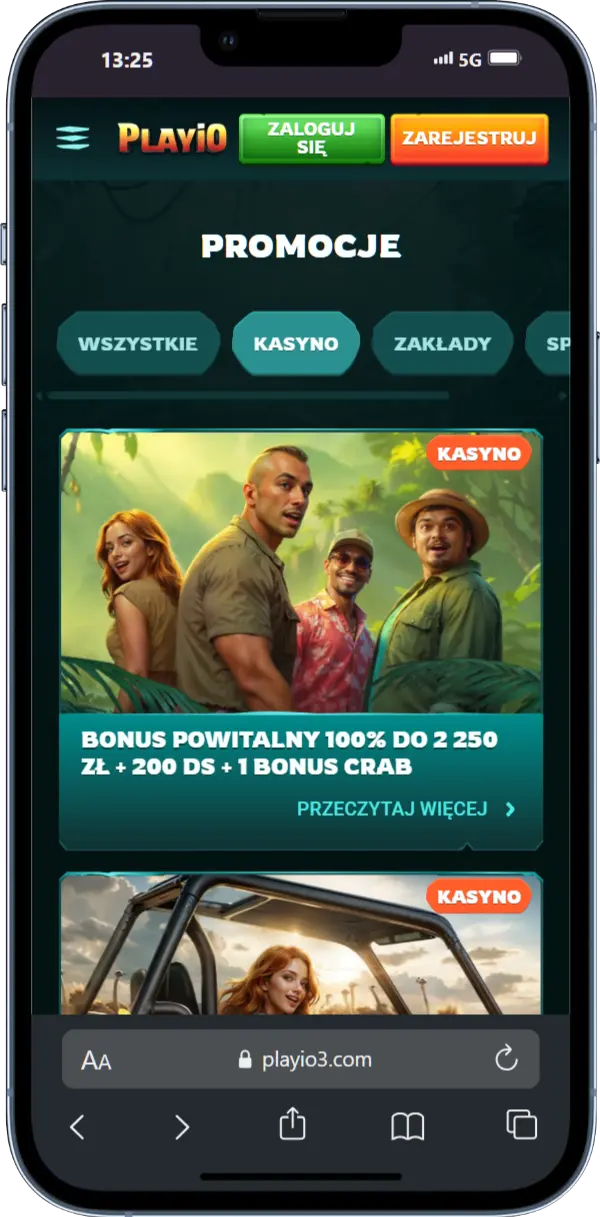 Bonusy i promocje Playio