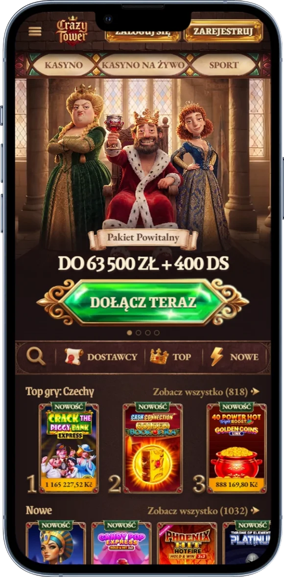 Strona główna CrazyTower Casino