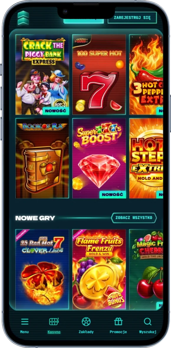 Gry online w kasynie PowerUp