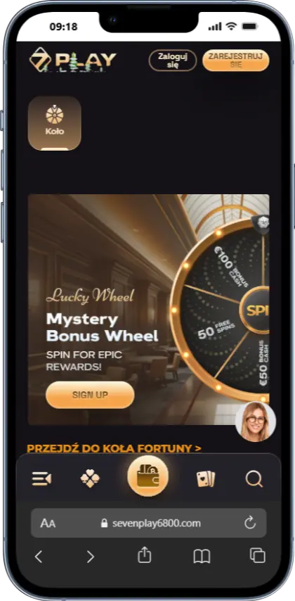 Koło Fortuny SevenPlay