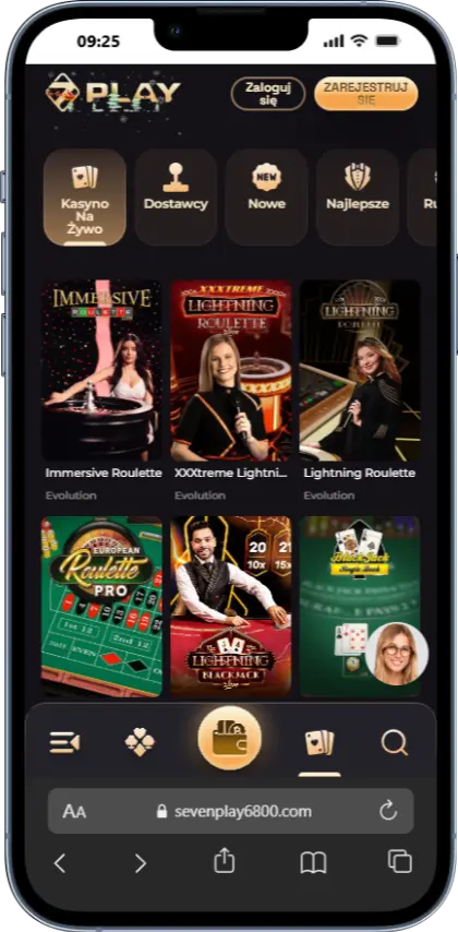 Live Games SevenPlay