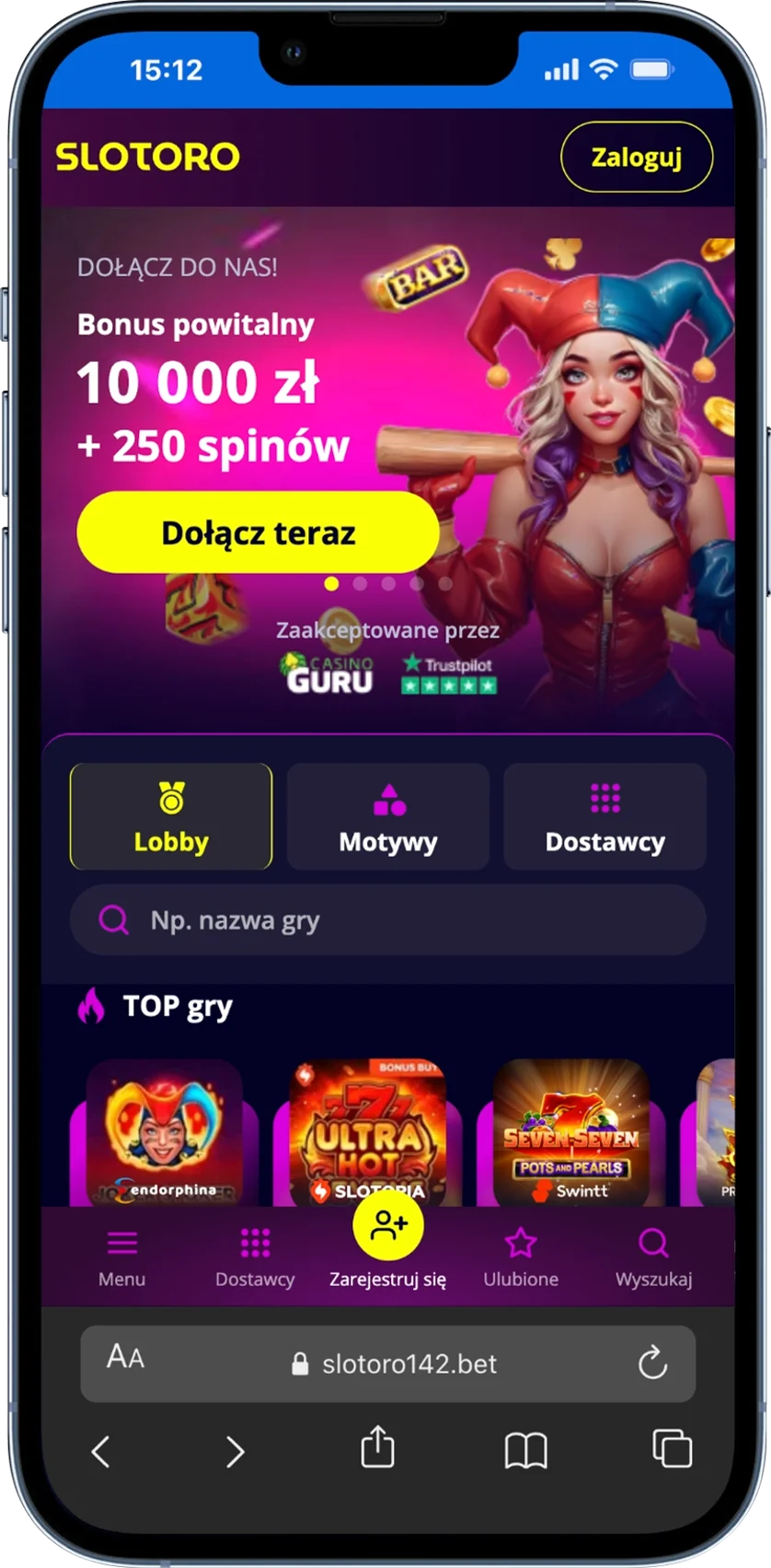 Kasyna Slotoro w Polsce