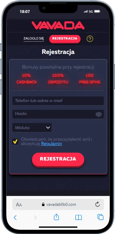 Rejestracja Vavada rejestracja w kasynie Vavada