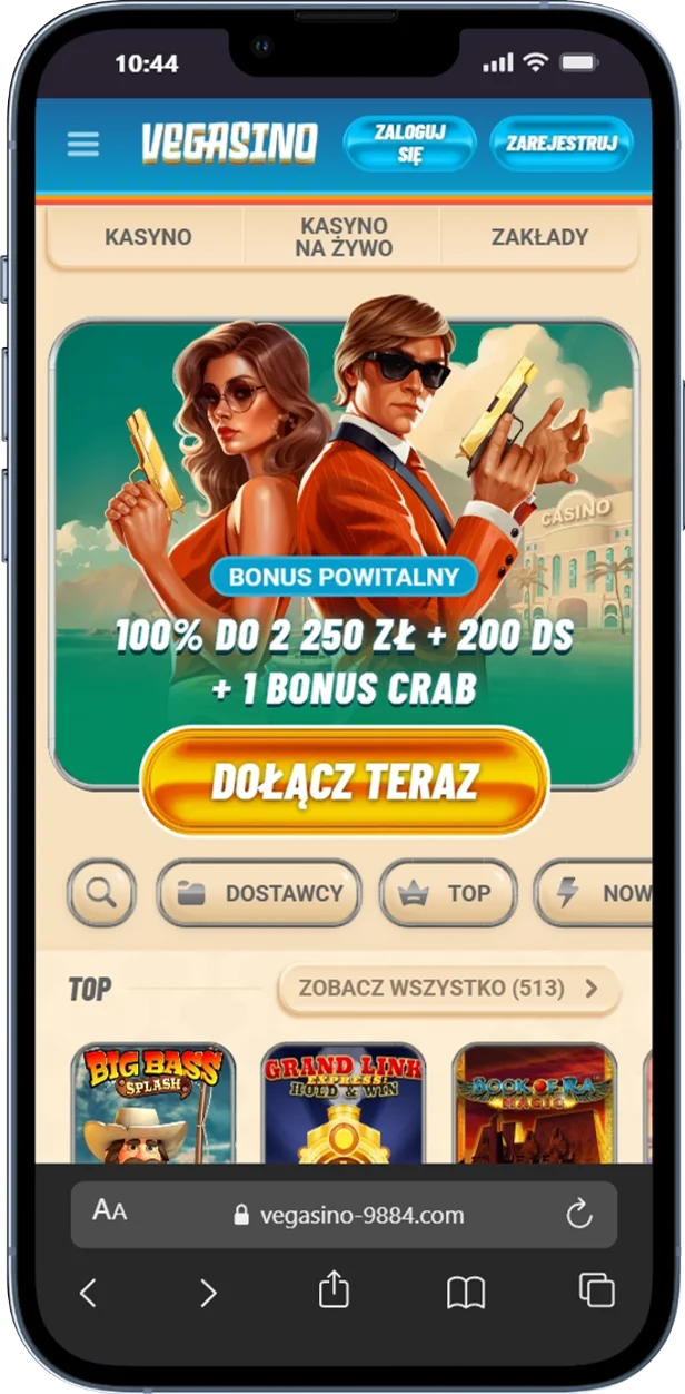 Oficjalna strona Vegasino