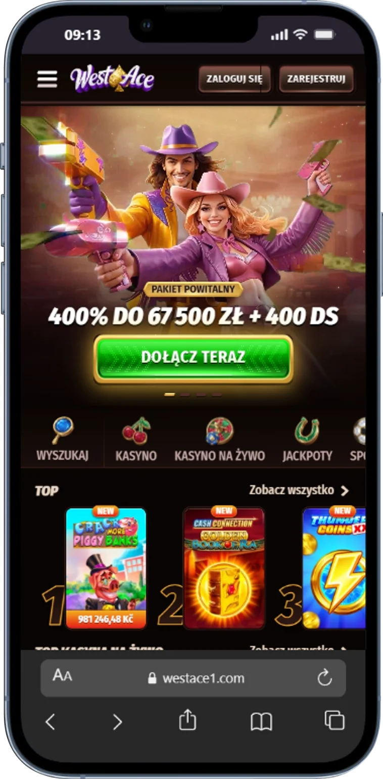 Strona główna kasyna online WestAce