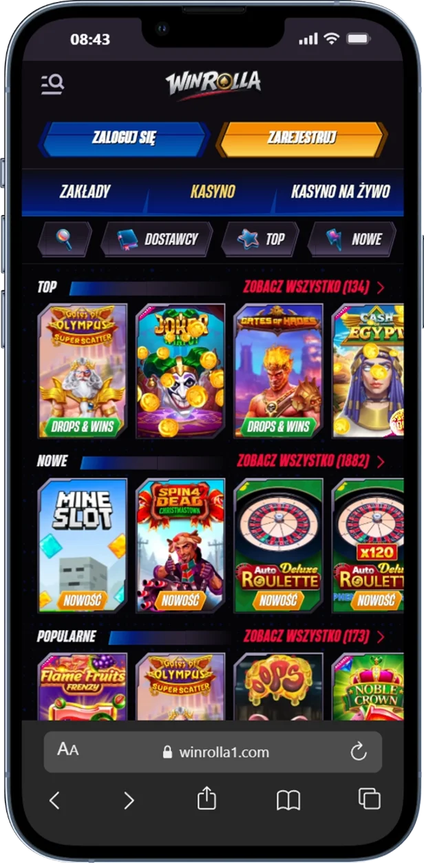 Gry online w WinRolla