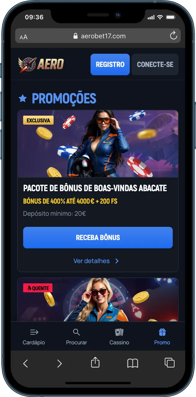 AeroBet Casino Programa de Bónus