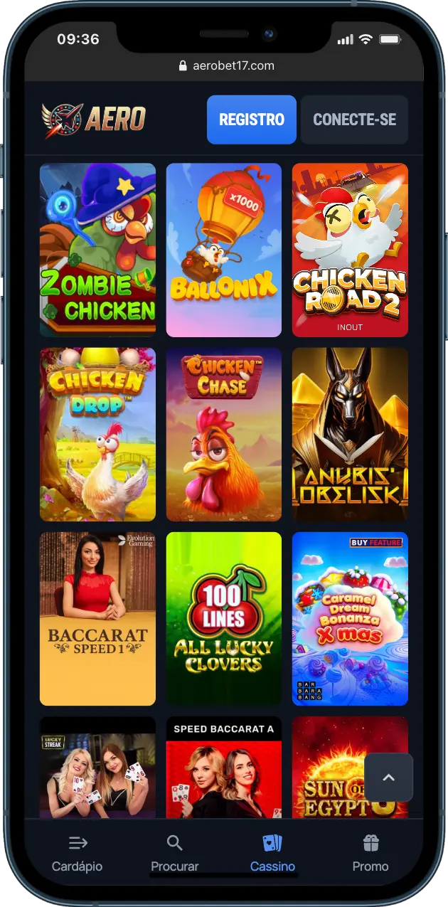 AeroBet Casino slots