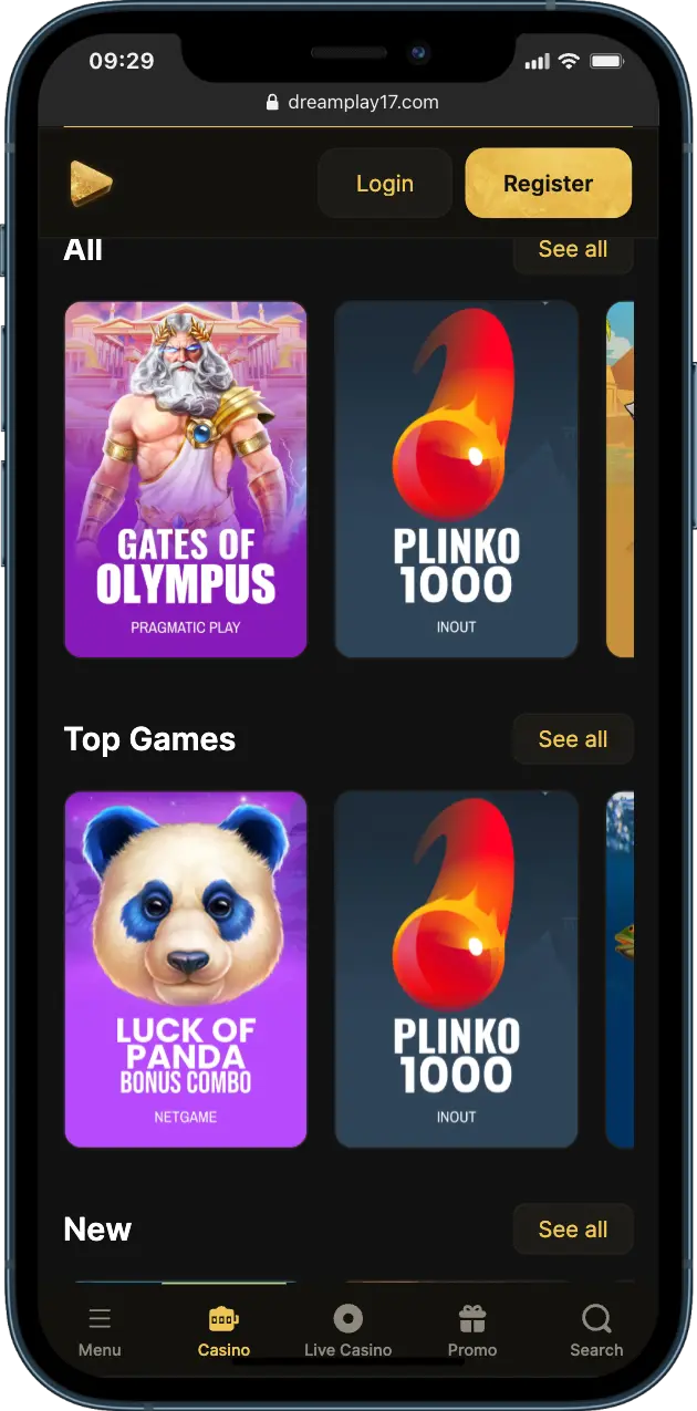 DreamPlay Casino Slot