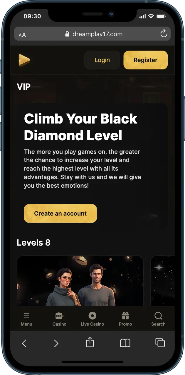 DreamPlay Casino VIP