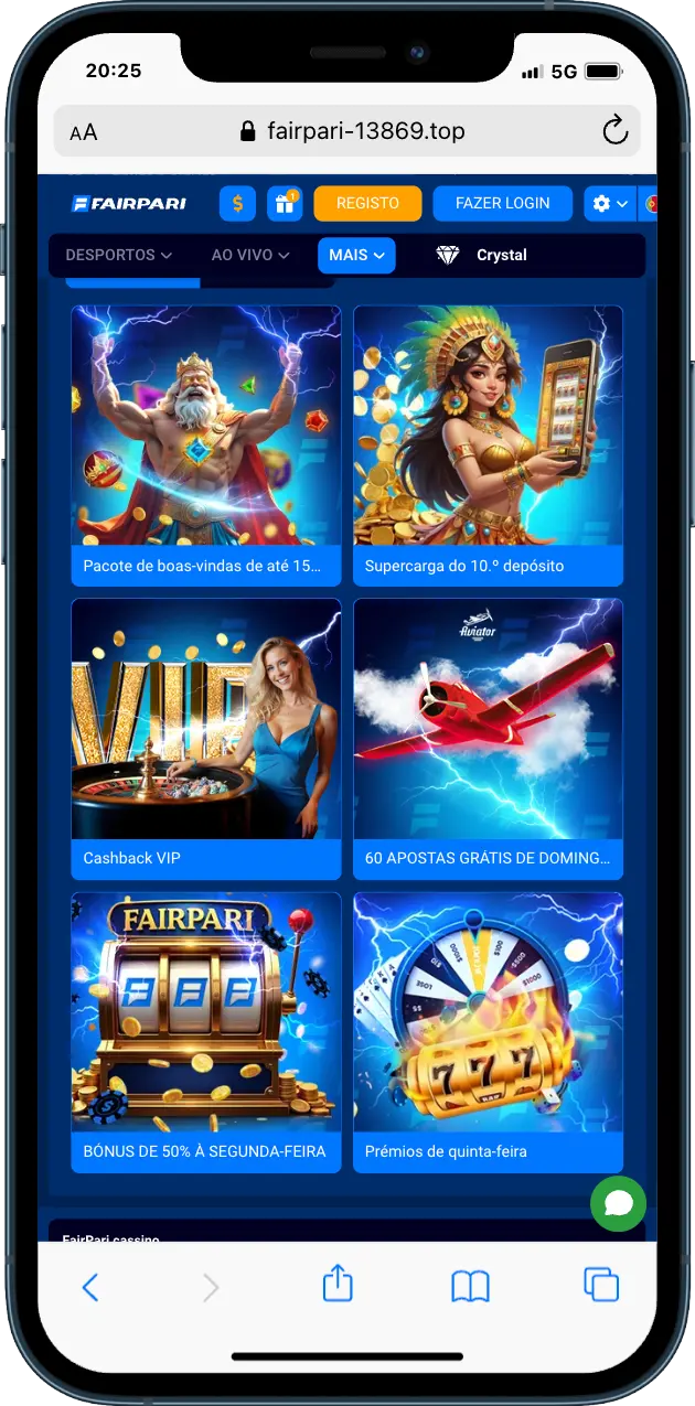 FairPari casino Bonus