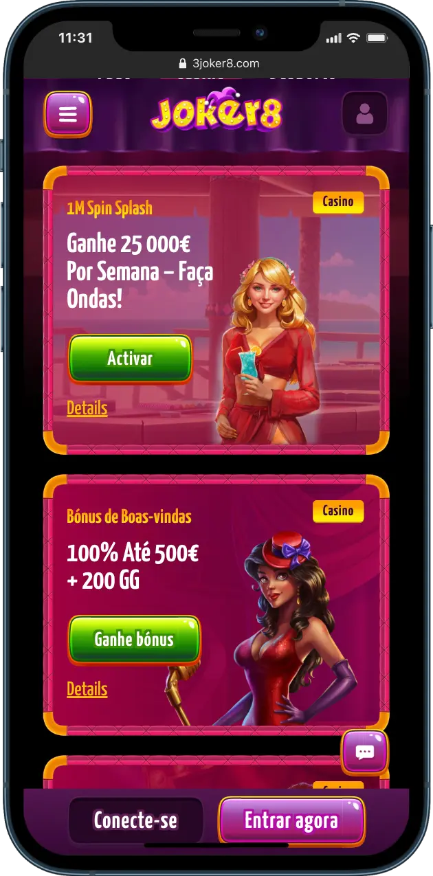 Joker8 Casino Programa de bónus