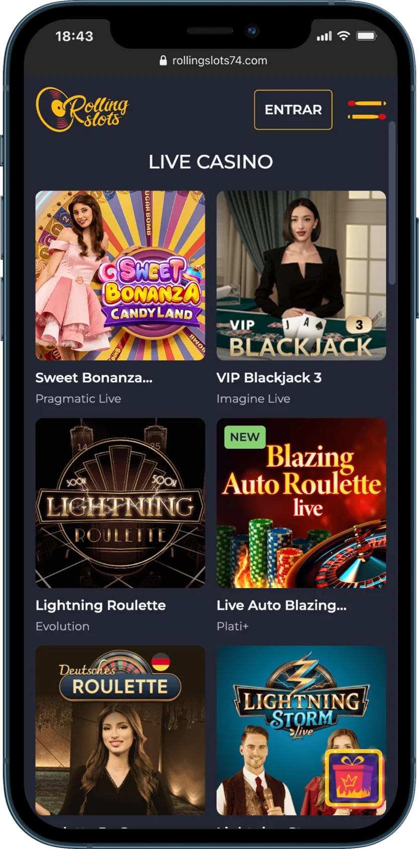 Rolling Slots Casino