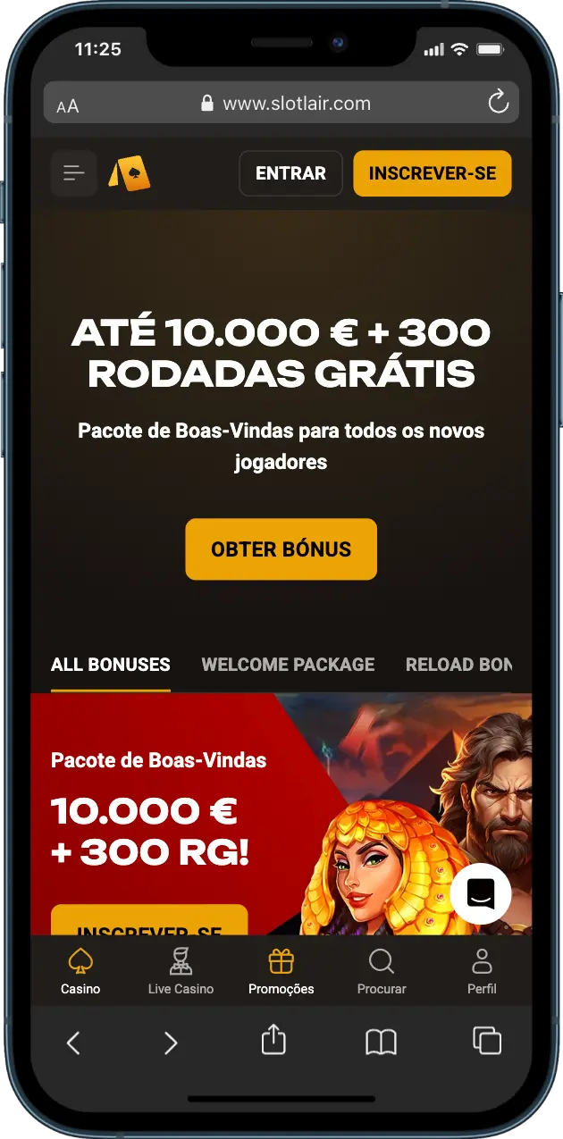 SlotLair Casino Bonus