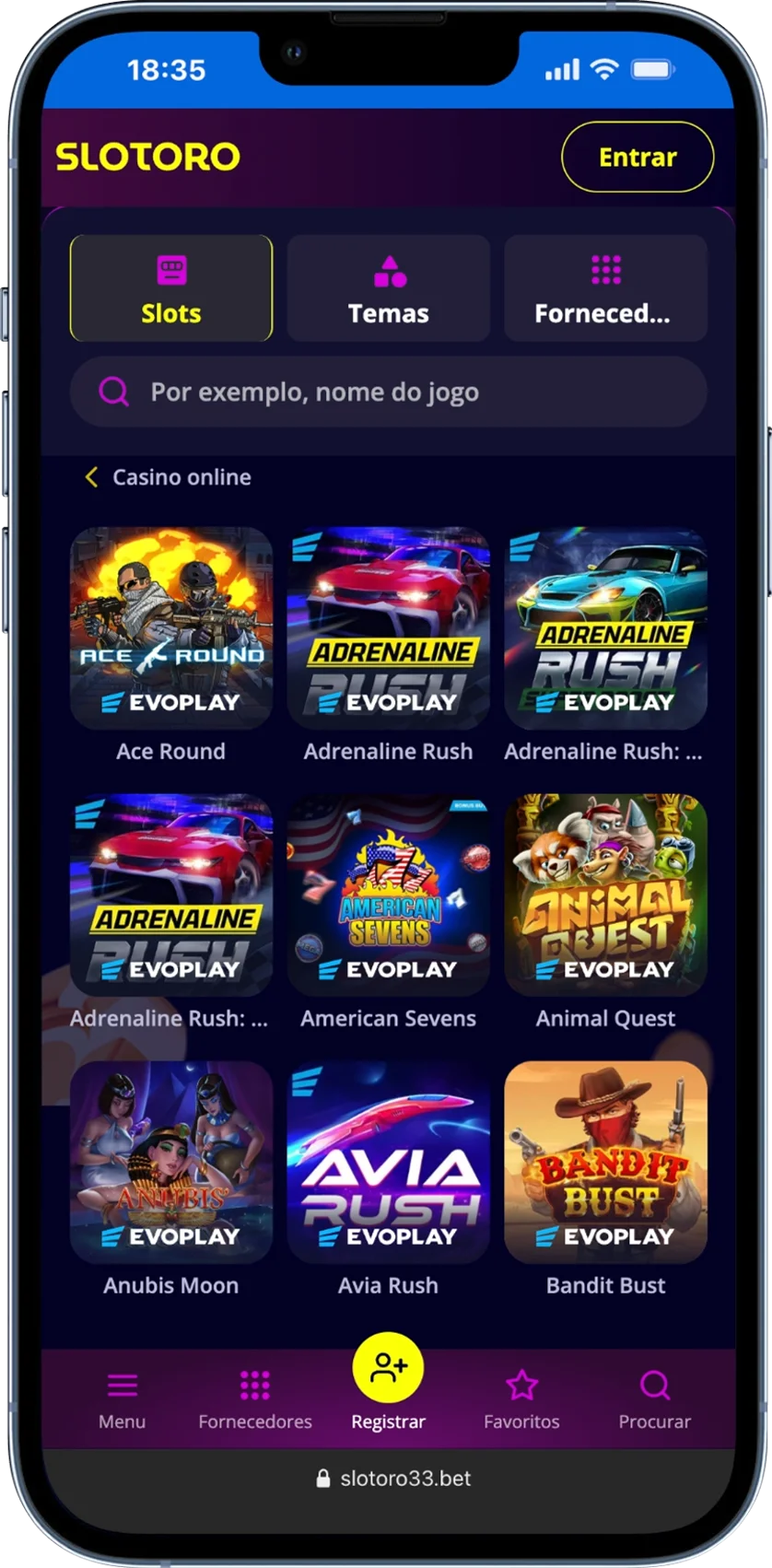 Slotoro PT Casino Slots