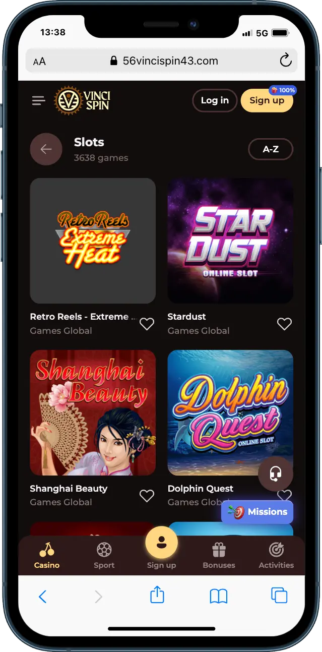 VinciSpin casino VinciSpin casino