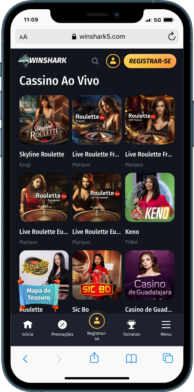 Winshark casino Live