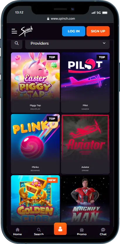Другие игры Другие игры в казино Spinch