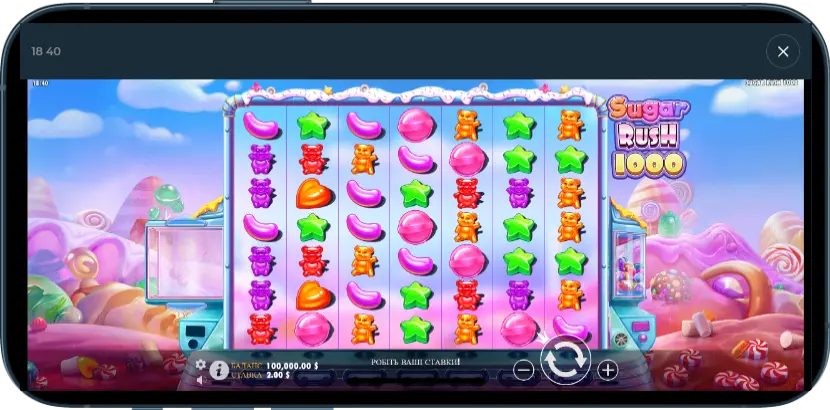Демо игра Демо Sugar Rush 1000